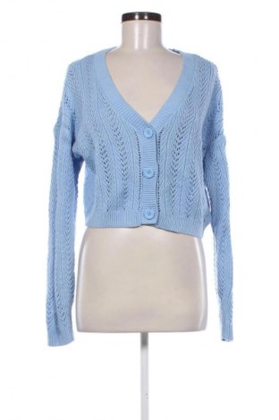 Damen Strickjacke Hollister, Größe L, Farbe Blau, Preis 14,99 €