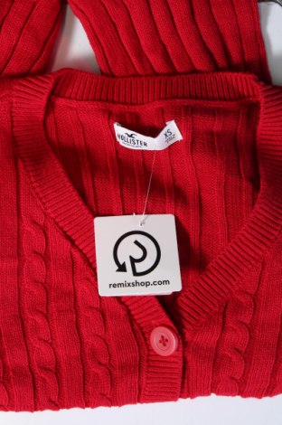 Dámsky kardigán Hollister, Velikost XS, Barva Červená, Cena  229,00 Kč