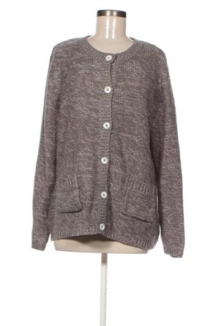 Damen Strickjacke Laura Torelli, Größe XL, Farbe Grau, Preis € 9,99
