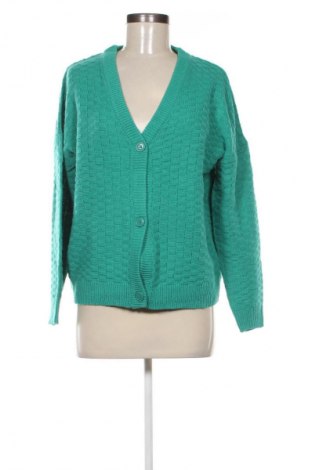 Damen Strickjacke Laura Torelli, Größe M, Farbe Grün, Preis 8,99 €