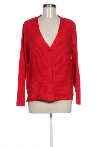 Damen Strickjacke Olsen, Größe L, Farbe Rot, Preis 9,99 €