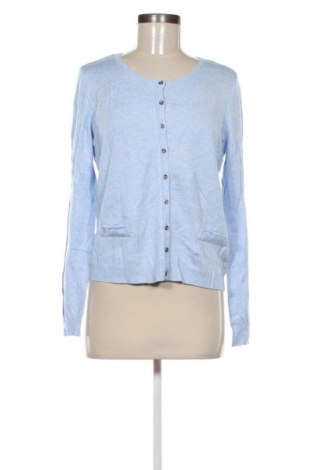 Damen Strickjacke Oui, Größe L, Farbe Blau, Preis € 18,99