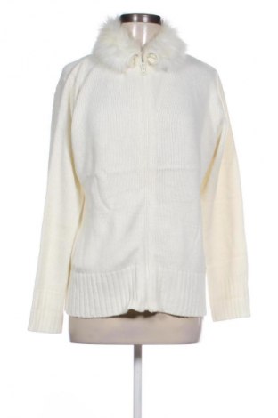 Damen Strickjacke Yessica, Größe XL, Farbe Weiß, Preis 14,77 €