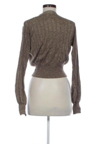 Дамска жилетка Zara, Размер M, Цвят Златист, Цена 34,99 лв.
