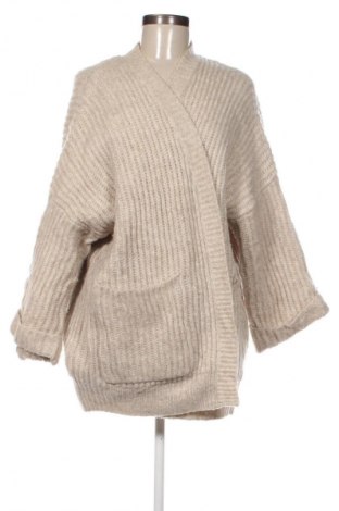 Γυναικεία ζακέτα Zara Knitwear, Μέγεθος S, Χρώμα  Μπέζ, Τιμή 12,99 €