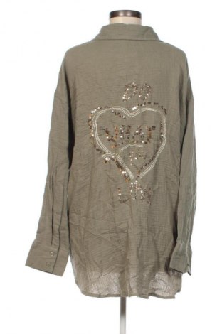 Női ing Amisu, Méret L, Szín Zöld, Ár 1 579 Ft