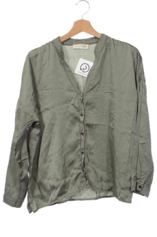 Cămașă de femei BSB Jeans, Mărime XS, Culoare Verde, Preț 107,89 Lei