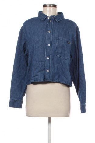 Γυναικείο πουκάμισο Calvin Klein Jeans, Μέγεθος S, Χρώμα Μπλέ, Τιμή 99,99 €