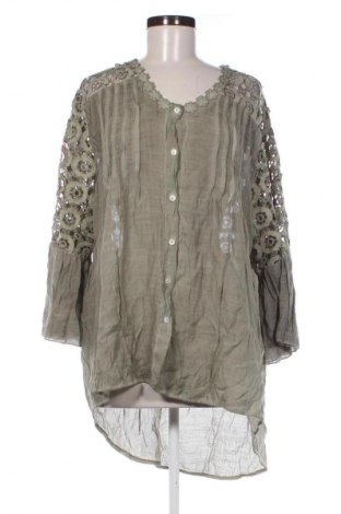Damska koszula Fashion, Rozmiar L, Kolor Zielony, Cena 73,99 zł