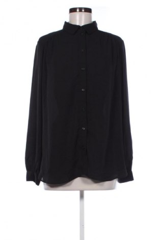 Γυναικείο πουκάμισο H&M, Μέγεθος XL, Χρώμα Μαύρο, Τιμή 11,99 €