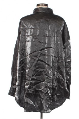 Damska koszula H&M, Rozmiar L, Kolor Srebrzysty, Cena 35,99 zł