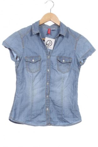 Dámska košeľa  H&M Divided, Veľkosť XS, Farba Modrá, Cena  8,95 €