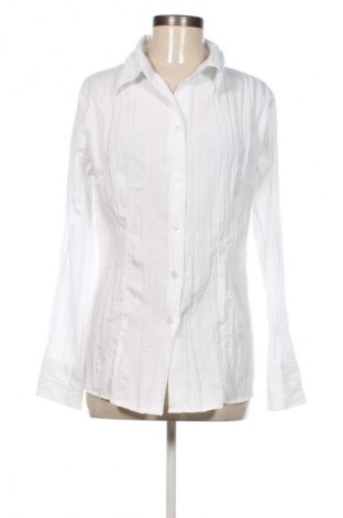 Damenbluse Okay, Größe M, Farbe Weiß, Preis 13,00 €