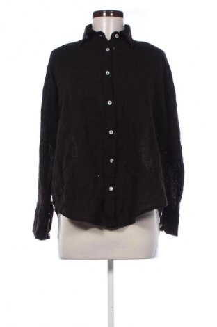 Cămașă de femei Pull&Bear, Mărime S, Culoare Negru, Preț 138,99 Lei