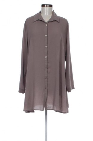 Γυναικείο πουκάμισο Unbranded, Μέγεθος 3XL, Χρώμα  Μπέζ, Τιμή 12,79 €