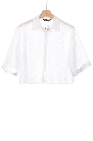 Дамска риза Zara, Размер XS, Цвят Бял, Цена 23,99 лв.