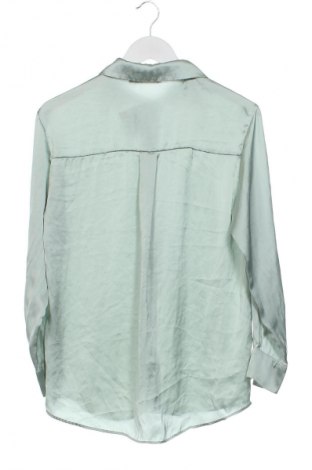 Dámska košeľa  Zara, Veľkosť XS, Farba Zelená, Cena  13,81 €