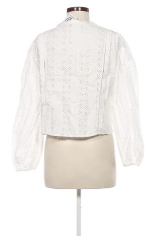 Γυναικείο πουκάμισο Zara, Μέγεθος L, Χρώμα Λευκό, Τιμή 14,40 €