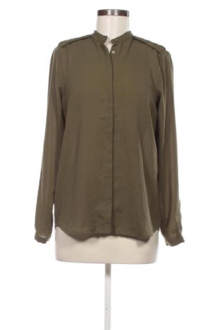 Дамска риза Zara, Размер S, Цвят Зелен, Цена 27,00 лв.
