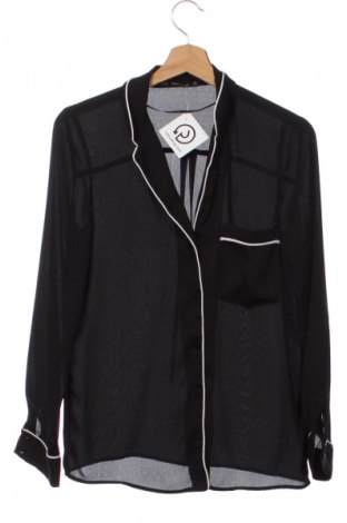 Damenbluse Zara, Größe XS, Farbe Schwarz, Preis 13,81 €