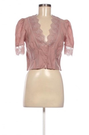 Дамска риза Zara, Размер S, Цвят Пепел от рози, Цена 33,99 лв.