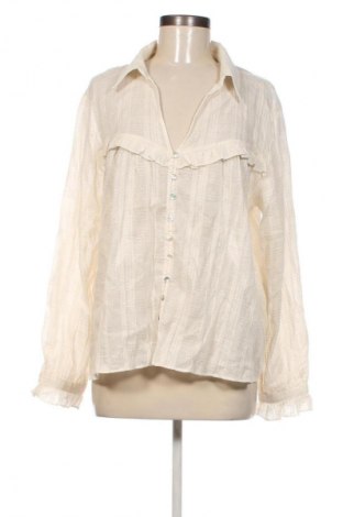 Damska koszula Zara, Rozmiar XL, Kolor ecru, Cena 82,99 zł