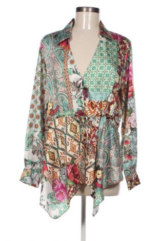 Cămașă de femei Zara, Mărime L, Culoare Multicolor, Preț 70,97 Lei