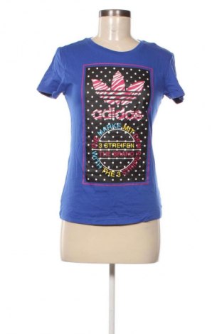 Γυναικείο t-shirt Adidas, Μέγεθος S, Χρώμα Πολύχρωμο, Τιμή 18,99 €