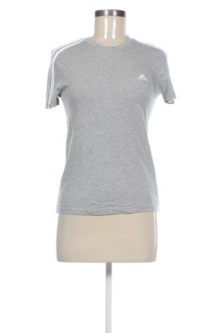 Damen T-Shirt Adidas, Größe S, Farbe Grau, Preis 20,99 €