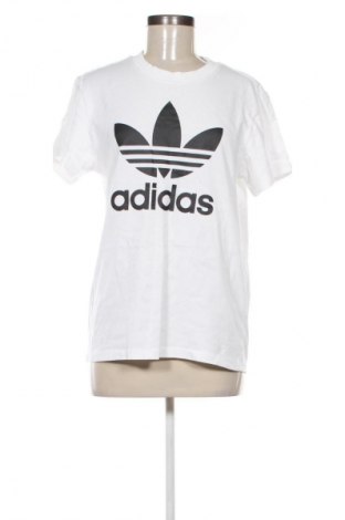 Γυναικείο t-shirt Adidas Originals, Μέγεθος XS, Χρώμα Λευκό, Τιμή 20,99 €