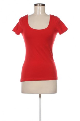 Damski T-shirt Anna Field, Rozmiar S, Kolor Czerwony, Cena 73,99 zł