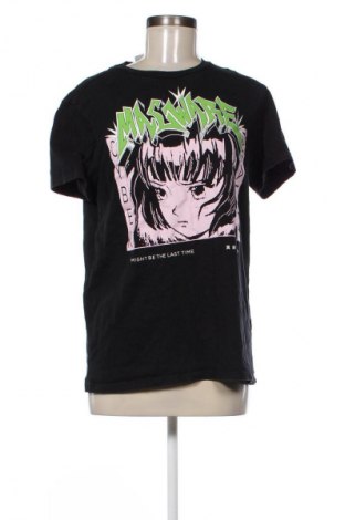 Tricou de femei Bershka, Mărime M, Culoare Negru, Preț 44,74 Lei