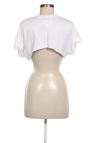 Damen T-Shirt Bershka, Größe XS, Farbe Weiß, Preis 8,70 €