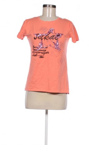 Damen T-Shirt C&S, Größe XL, Farbe Orange, Preis 8,75 €