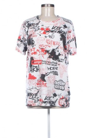 Γυναικείο t-shirt Cropp, Μέγεθος L, Χρώμα Πολύχρωμο, Τιμή 9,21 €