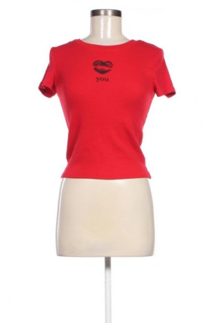 Damen T-Shirt Cropp, Größe M, Farbe Rot, Preis 9,21 €