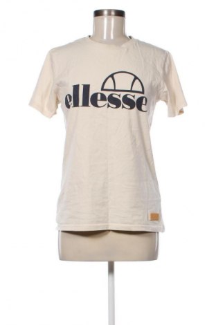 Γυναικείο t-shirt Ellesse, Μέγεθος S, Χρώμα  Μπέζ, Τιμή 9,21 €