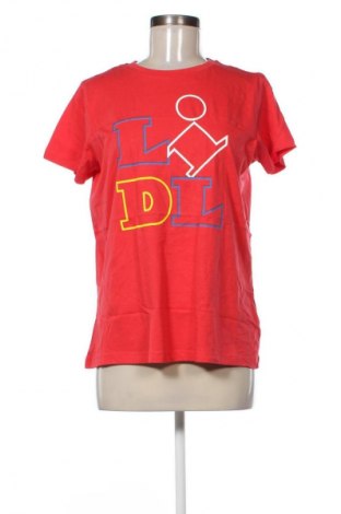 Damski T-shirt Esmara, Rozmiar M, Kolor Czerwony, Cena 73,99 zł