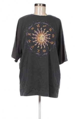 Damski T-shirt Even&Odd, Rozmiar M, Kolor Szary, Cena 55,99 zł
