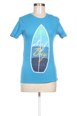 Γυναικείο t-shirt Fashion Express, Μέγεθος S, Χρώμα Μπλέ, Τιμή 8,75 €