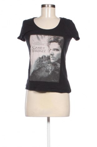 Γυναικείο t-shirt Game of Thrones, Μέγεθος M, Χρώμα Μαύρο, Τιμή 8,75 €