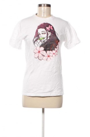 Γυναικείο t-shirt Gildan, Μέγεθος S, Χρώμα Λευκό, Τιμή 8,70 €