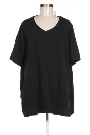 Γυναικείο t-shirt Janina, Μέγεθος 3XL, Χρώμα Μαύρο, Τιμή 9,00 €