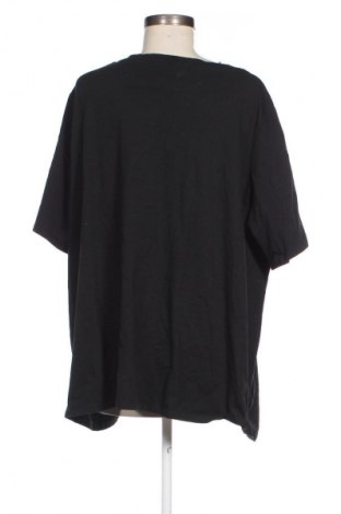 Γυναικείο t-shirt Janina, Μέγεθος 3XL, Χρώμα Μαύρο, Τιμή 9,00 €