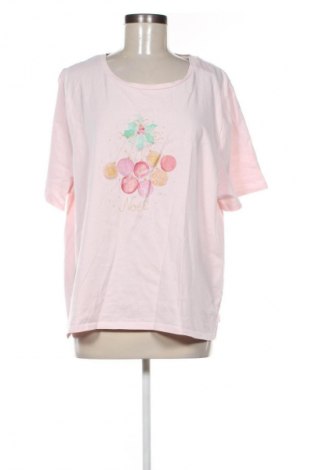 Γυναικείο t-shirt Khoko, Μέγεθος 3XL, Χρώμα Ρόζ , Τιμή 8,70 €