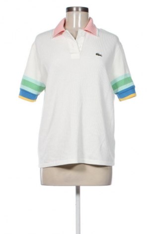 Damen T-Shirt Lacoste, Größe M, Farbe Weiß, Preis 75,32 €