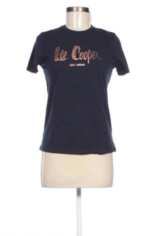 Γυναικείο t-shirt Lee Cooper, Μέγεθος M, Χρώμα Μπλέ, Τιμή 9,14 €
