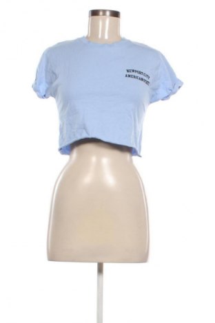 Damen T-Shirt Mango, Größe XXS, Farbe Blau, Preis 8,18 €