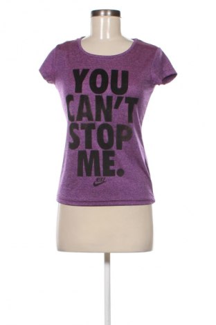 Damen T-Shirt Nike, Größe S, Farbe Lila, Preis 13,80 €