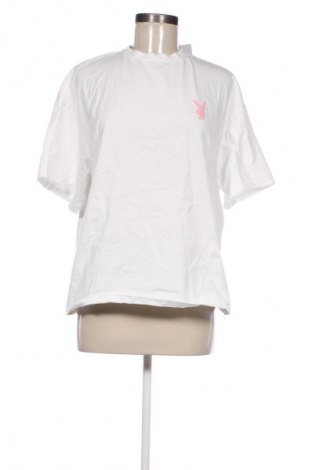Damski T-shirt Playboy, Rozmiar XS, Kolor Biały, Cena 64,37 zł